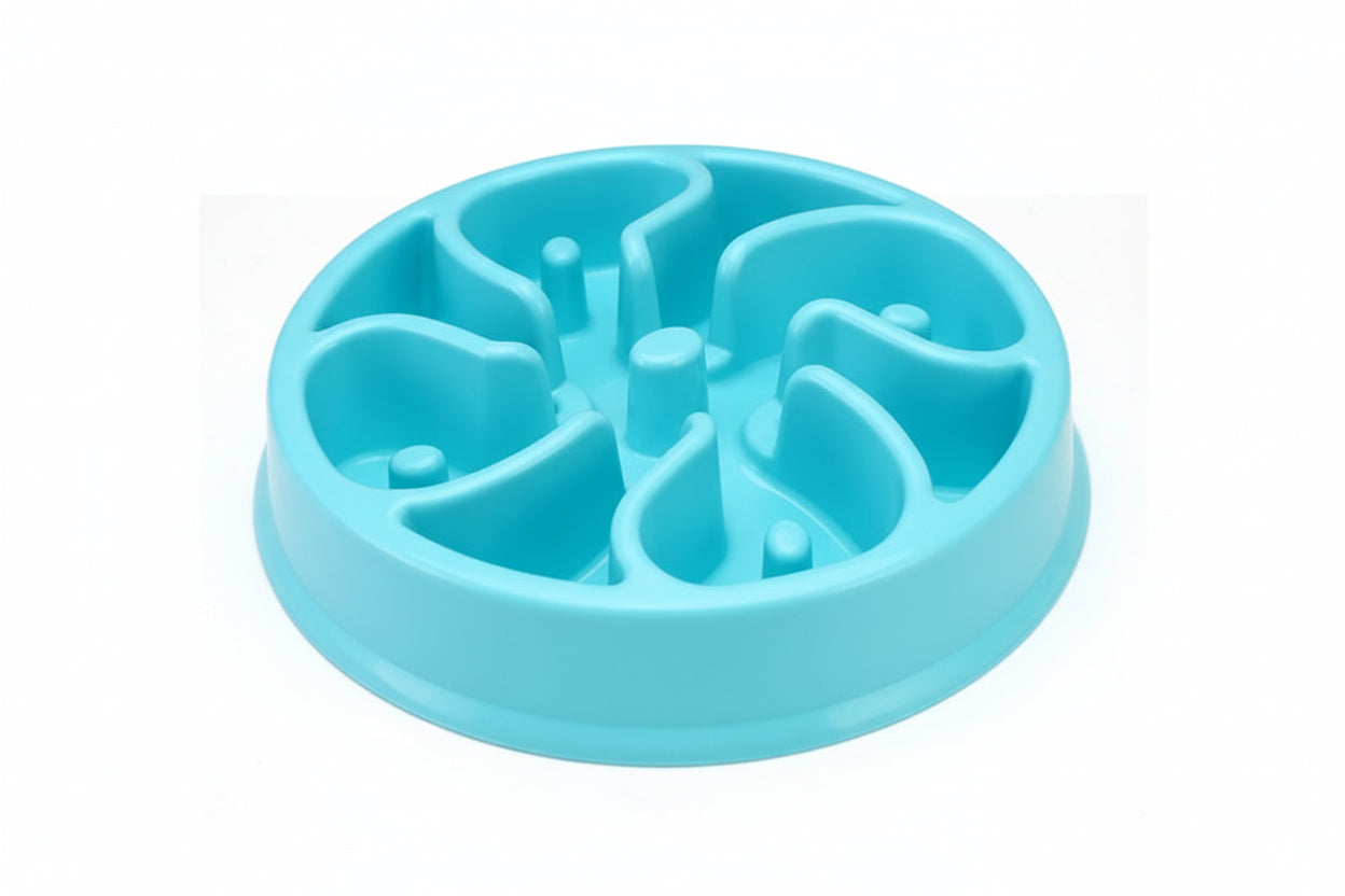 Gamelle anti-glouton pour chien et chat