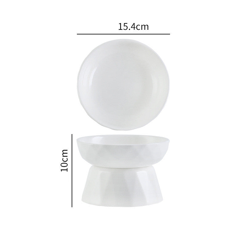 Bol surélevé en céramique pour chat