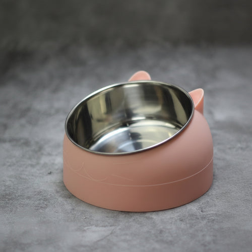 Bol ergonomique incliné 15° en acier inoxydable